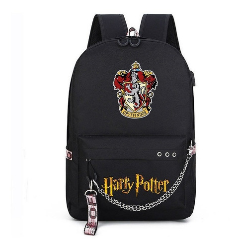 Harry Potter Mochila Con Puerto Usb Escolar Casual Mochila Harry Potter Mochila Con Puerto Usb Escolar Casual Mochila