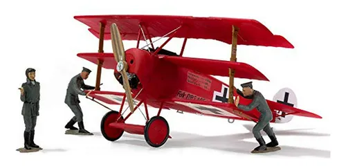 Maqueta Avión Fokker Dr.1 Richthofen , Rojo