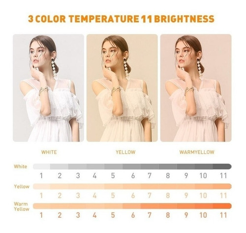 Ring Light Led Iluminador 26cm Completo 2,1m Tripé 210cm P/e