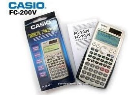 Calculadora Financiera Casio Fc-200 V Nueva Original
