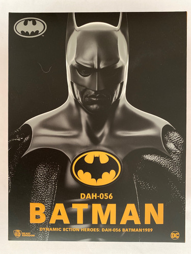 Batman 1989 Beast Kingdom Dah-056 Tim Burton Michael Keaton (Usado)