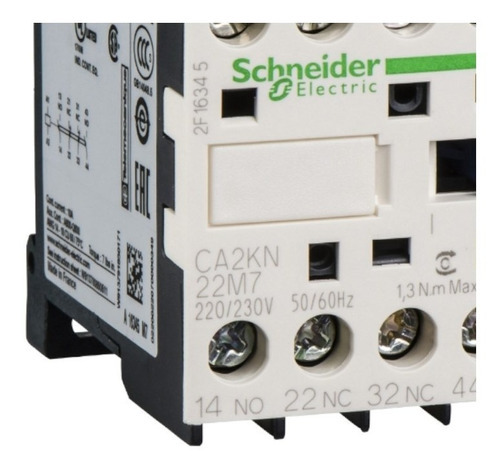 Contator Auxiliar Tesys K 3na + 1nf 220v Schneider