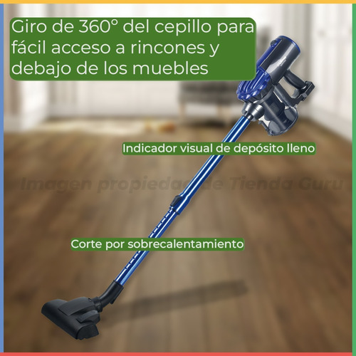 Imagen 6 de 7 de Aspiradora Liliana Dual Stick Aspistick 1000w 0.5 Lts La150