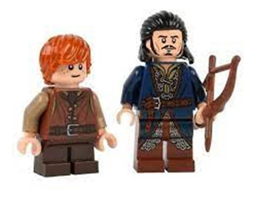 Minifigura Lego Bard El Arquero Y Bain El Hobbit Bowman 