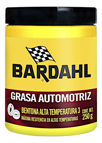 Grasa Lubricante Baleros Alta Temperatura 3 Resistente 250gr