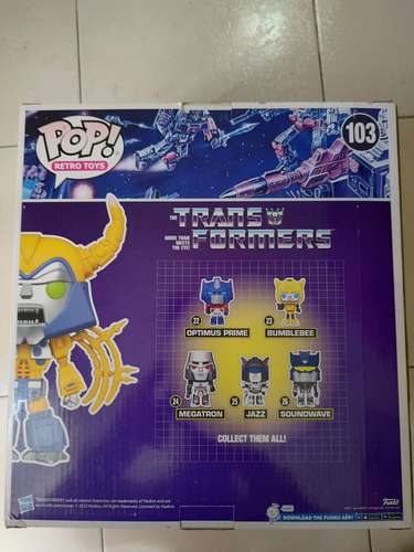 Funko Pop Transformers Unicron Num. 103 Impecable Año 2022 (Usado)