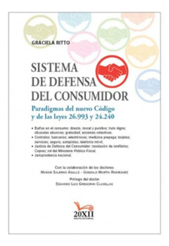 Sistema De Defensa Del Consumidor - Ritto, Graciela