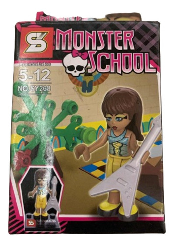 Mini Bloques Para Armar Monster High Cleo De Nile