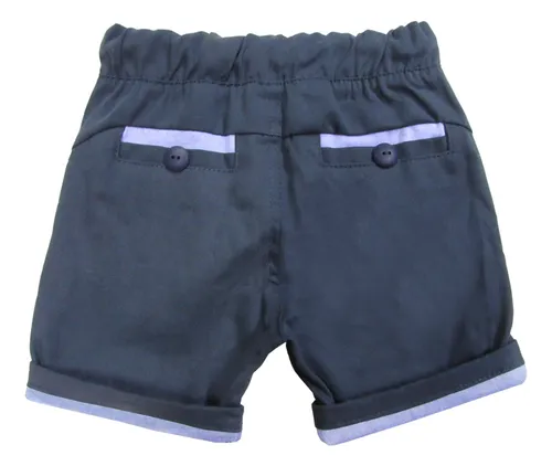 Bermuda de sarja infantil sales