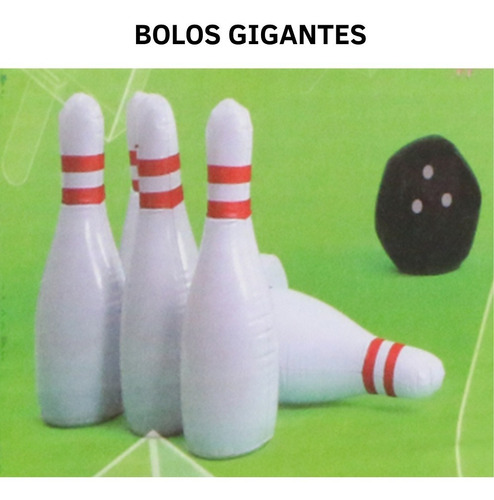 Boliche Inflable Gigante Boliche Jumbo Boliche 