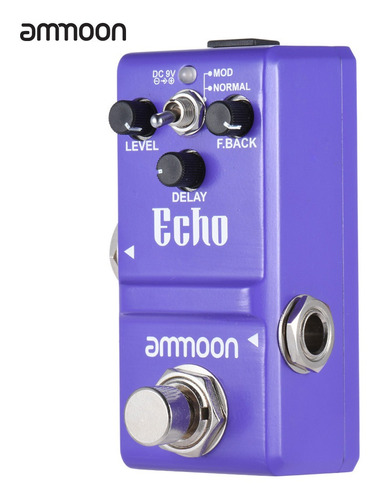 Ammoon Nano Series Delay Pedal Efecto Guitarra True Bypass