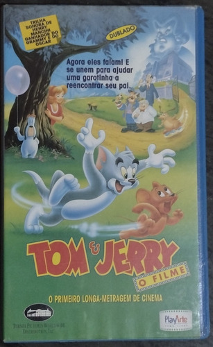 Vhs Tom E Jerry - O Filme