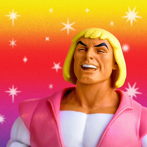 Principe Adam Smiling Ultimate Motu Sdcc 2018 Super 7