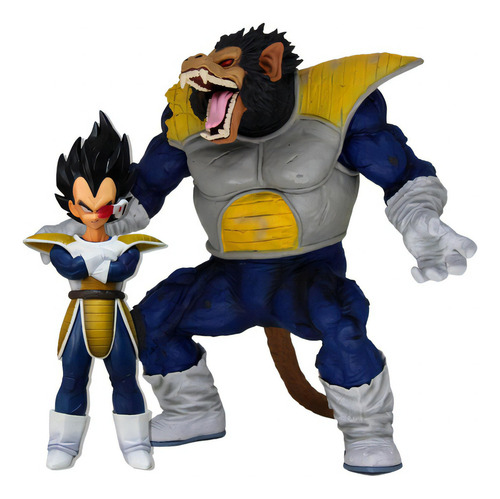 Vegeta Oosaru Dragon Ball Macaco Kit Duas Action Figure