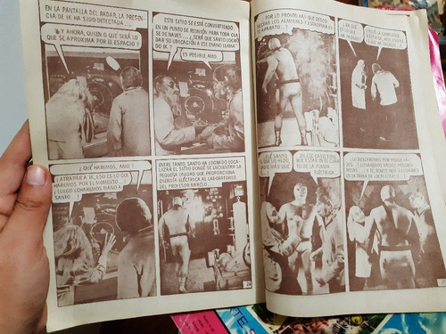 Yh Antigua Revista El Santo Enmascarado De Plata Colombia