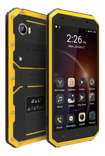 Celular E&l W9 - Smartphone Ip68 Indestructible