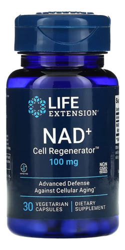 Life Extension Nad+ Cell Regenerator 100mg 30 Cápsulas Veg