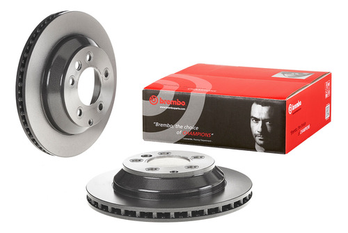 Disco Brembo Porsche Cayenne 92a 4.8 S 2011-2019 Tra Pza 