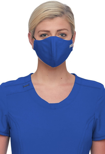 Cherokee Ww560 Paquete 5 Cubrebocas Anti Microbial Repelente Color Roy - Azul Rey