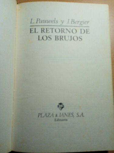 El Retornó De Los Brujos (Usado)