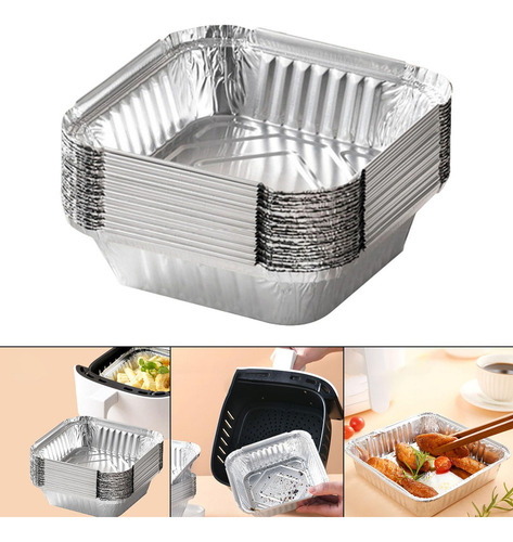 M Air Fryer Tin Box Air Fryer Liners Recipientes De 16cm