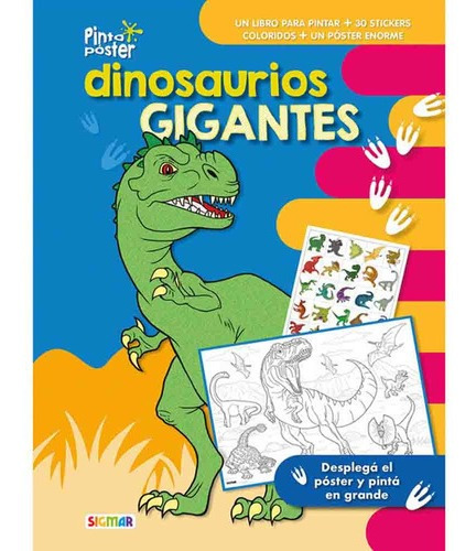 Dinosaurios Gigantes Pinto Poster  Varios Autoresasd