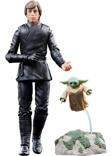 Star Wars The Black Series - 15 Cm - Luke Skywalker E Grogu