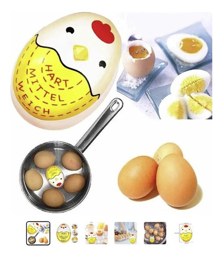 Temporizador De Huevos - Medidor Cocción - Egg Timer