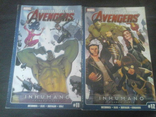 Pack Avengers: Inhumano - Completo (2 Ejs)