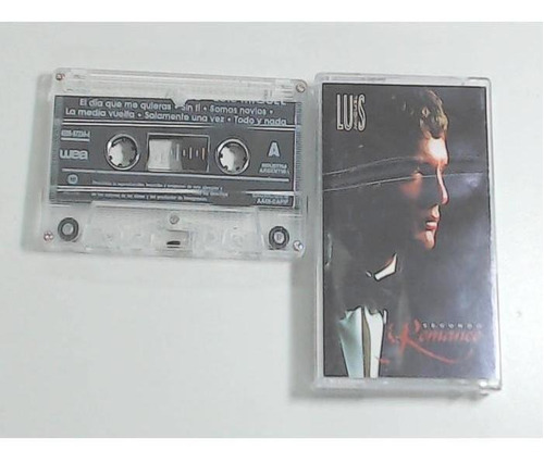 Luis Miguel - Segundo Romance. Cassette
