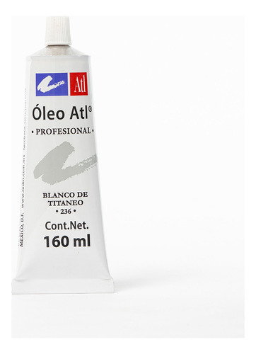 Set De Estuche De Oleo C/6 + Medios + Oleo Blanco 160ml