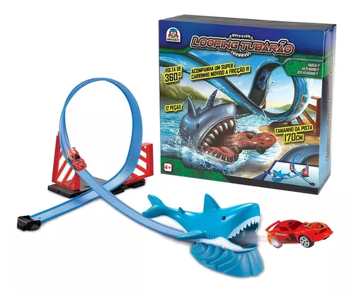 Pista de Brinquedo Speedster Shark Loop - Polibrinq