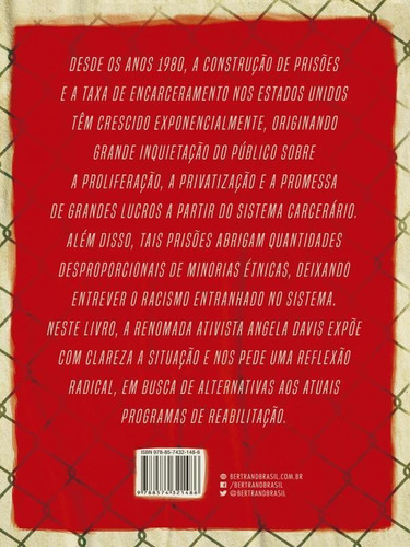 Estarão As Prisões Obsoletas?, De Davis, Angela. Editora Bertrand Brasil, Capa Mole, Edição 1ª Edição - 2018 Em Português