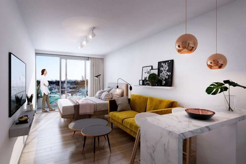 Imagen 1 de 5 de Venta Apartamento Monoambiente Smart Point Tres Cruces