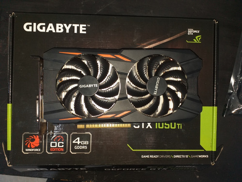 Tarjeta De Video Gtx 1050ti 4gb