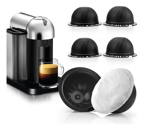 Tapa De Café De Aluminio, Para Cápsula De Café Vertuoline, P
