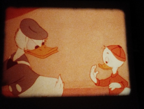 Pelicula Super 8 Dibujo Pato Donald Y El Gorila Disney (Usado)