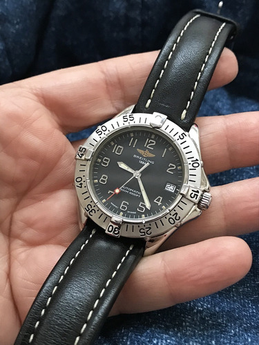 Breitling Colt Automático Veja A Máquina - Temos + Relógios!