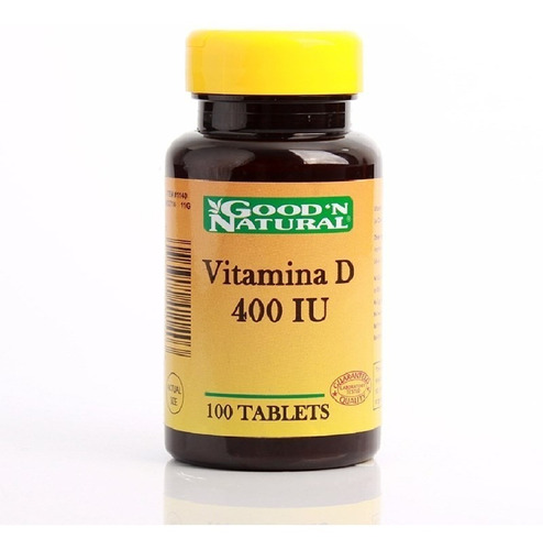 Vitamina D 400 Iu X 100 Tab - Goodn - Unidad a $368