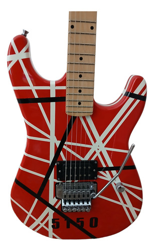 Guitarra Kramer Van Halen-replica C/upgrades Ver Descuento Diestro Rojo Maple