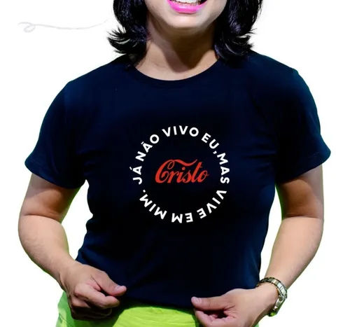 Camisetas femininas cheap gospel