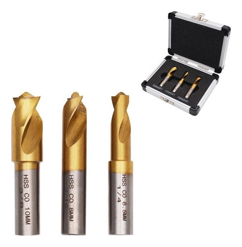 3-piece Spot Welding Drill Set 1