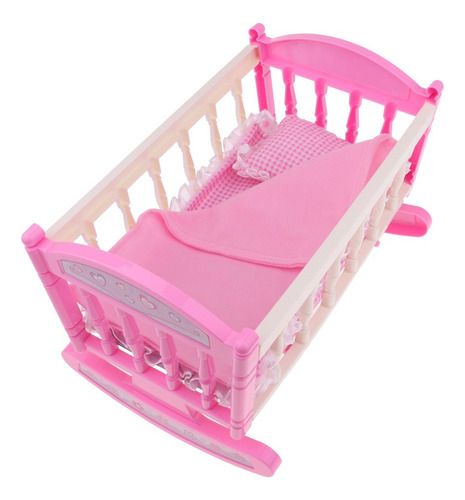 Muebles En Miniatura Cama De Bebé, Kits De Muebles En