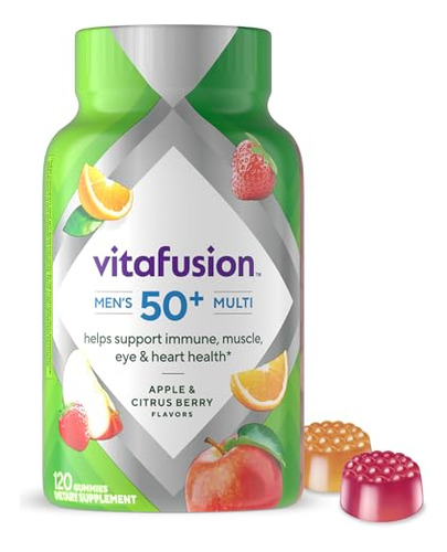Vitafusiones De Hombres 50+ Multivitamina Diaria, Yb9vs