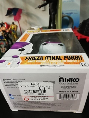 Figura Funko Pop! # 12 Dragon Ball Z Frieza ( Final Form)