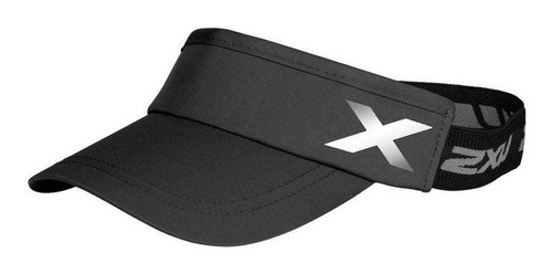 Visera Run Visor - Black/black - 2xu