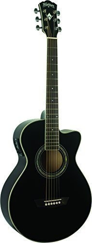 Washburn Ea10ba Festive Series Petite Jumbo Cutaway Guitarra
