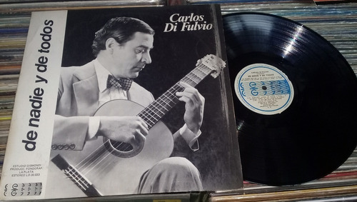 Carlos Di Fulvio De Nadie Y De Todos Lp Argentino / Kktus