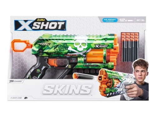 Pistola X-shot Skins Griefer Lanza Dardos New Ar1 7326 Ellob