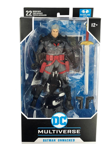 Figura Articulada Batman Unmasked Mcfarlane Dc.